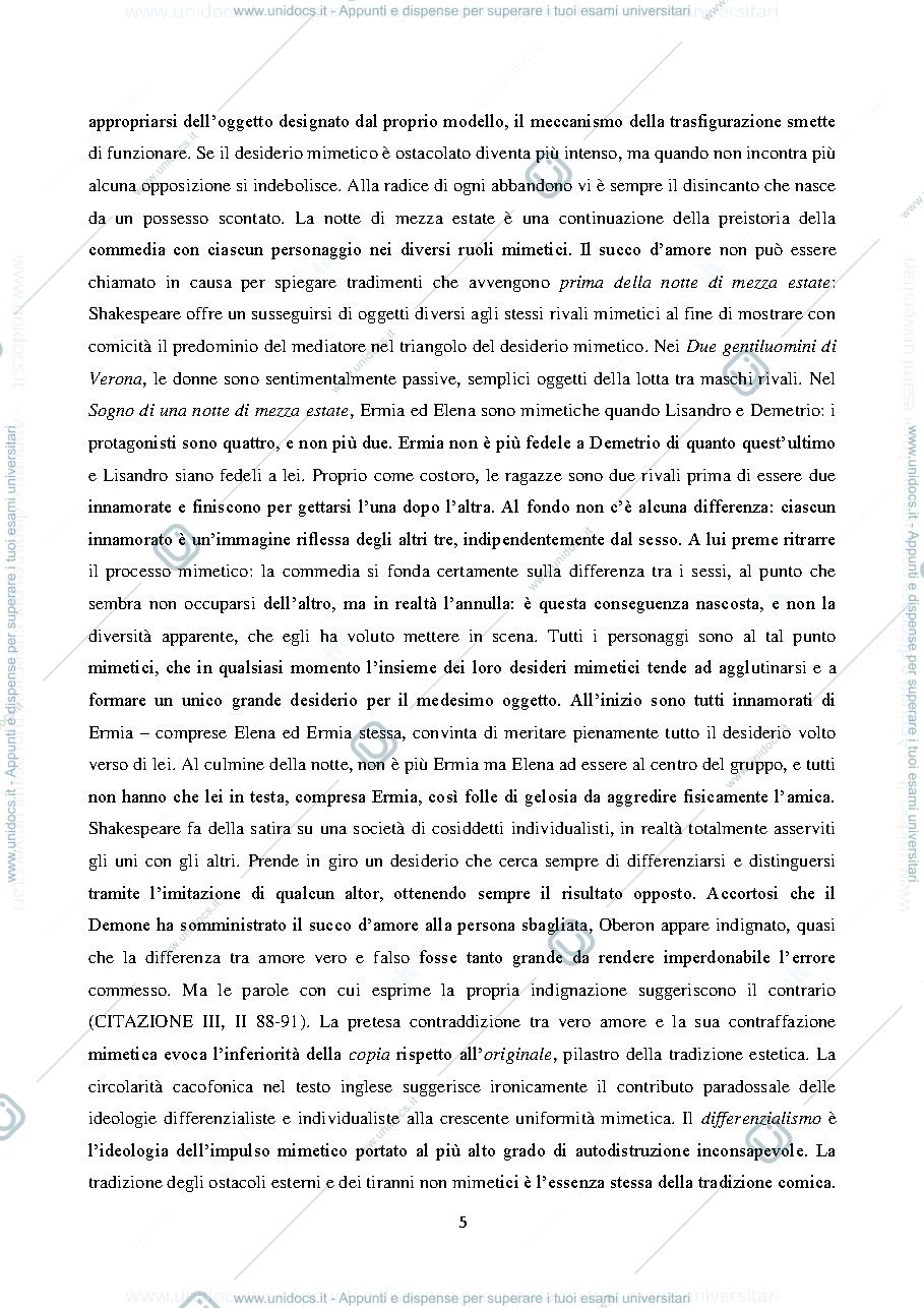 Anteprima pagina 5 — Riassunto corso di Testi e Questioni di Letteratura Inglese - Prof Luciani