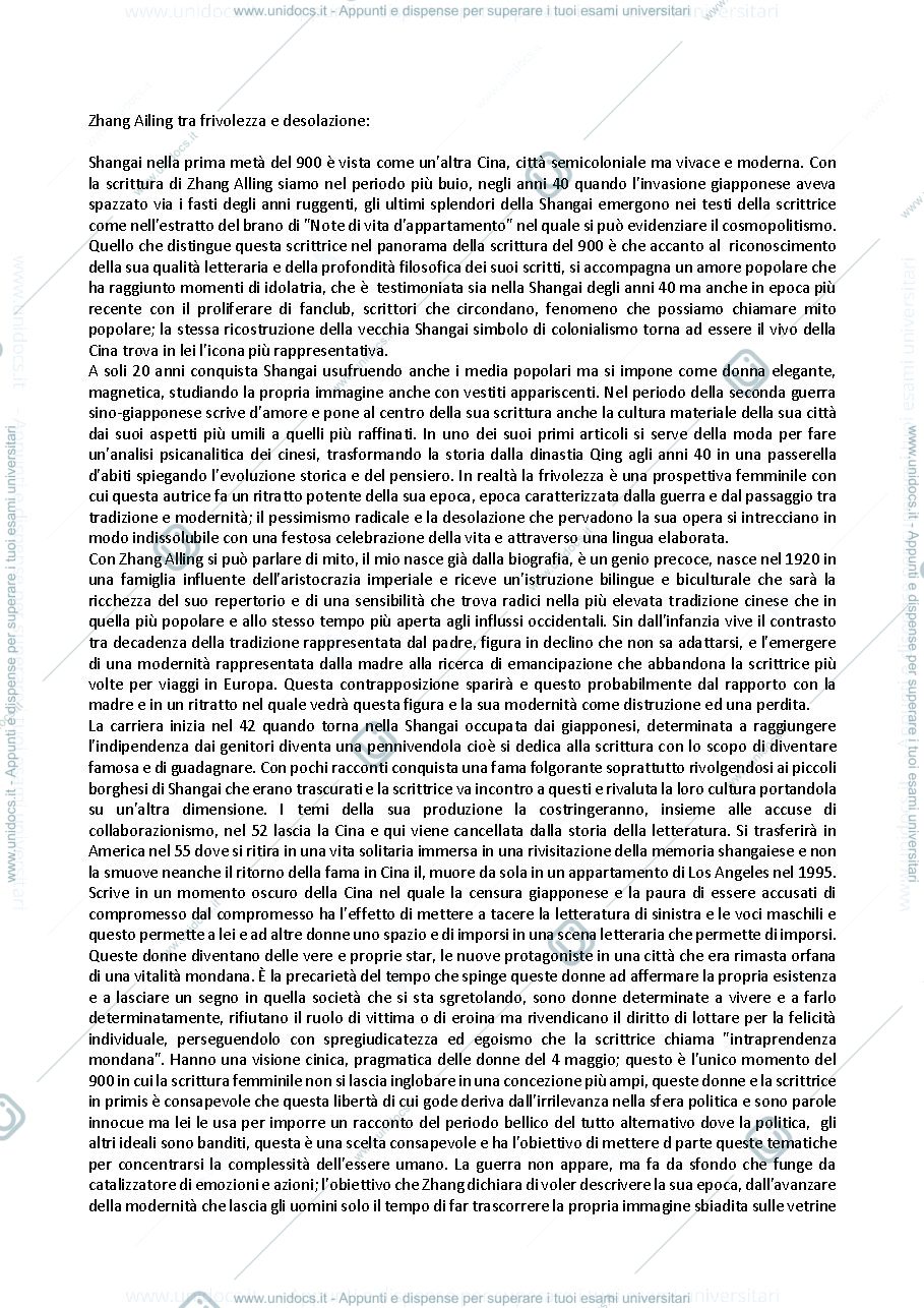Anteprima pagina 1 — Webinar su Zhang Ailing