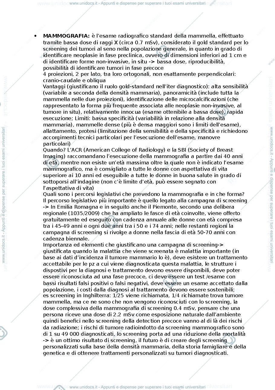 Anteprima pagina 3 — Mammografia
