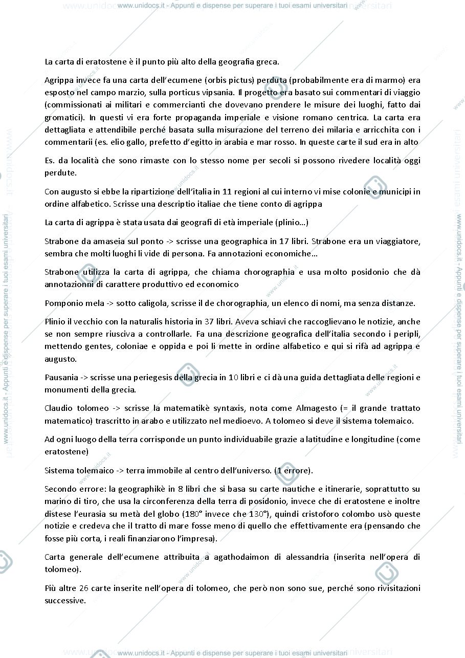 Anteprima pagina 5 — Appunti Topografia Antica II