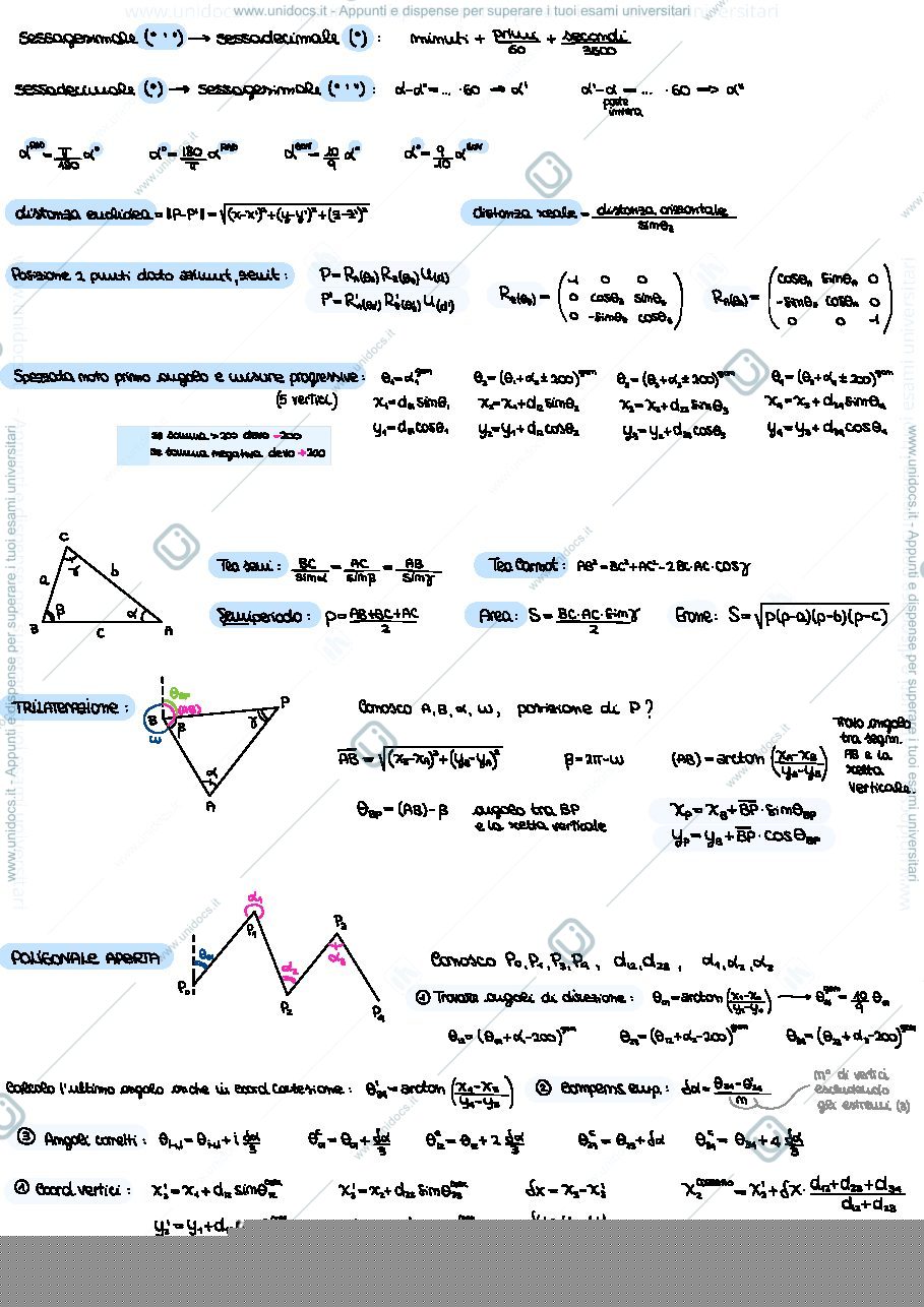 Anteprima pagina 1 — Formulario topografia