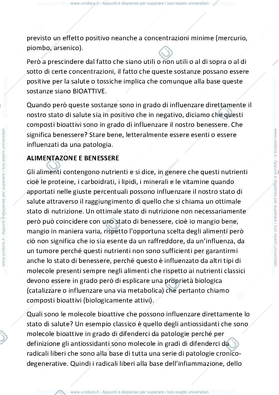 Anteprima pagina 2 — TOSSICOLOGIA DEGLI ALIMENTI 