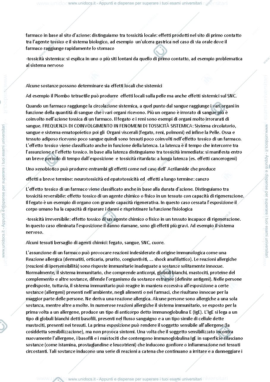 Anteprima pagina 3 — Tossicologia