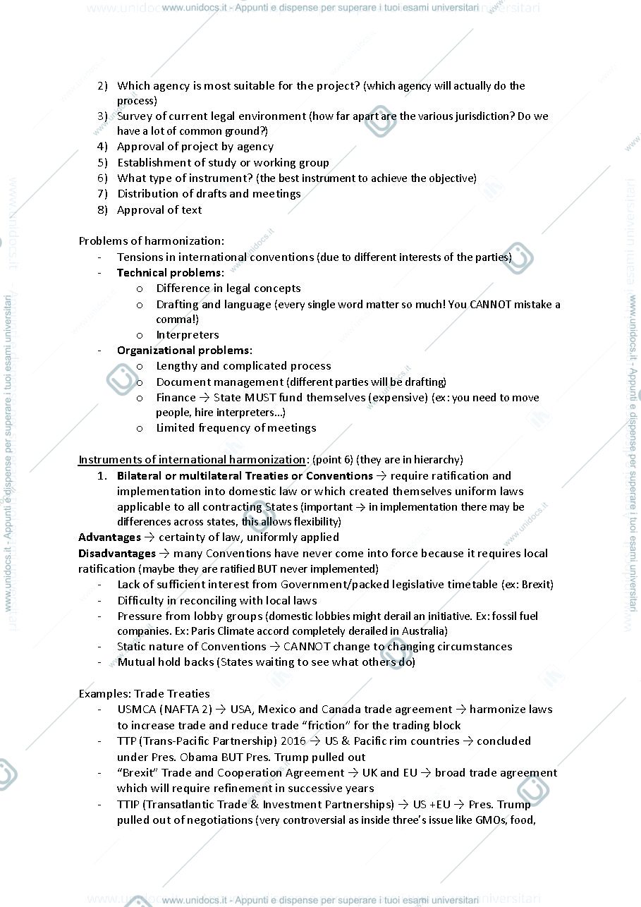 Anteprima pagina 2 — transnational business law secondo parziale