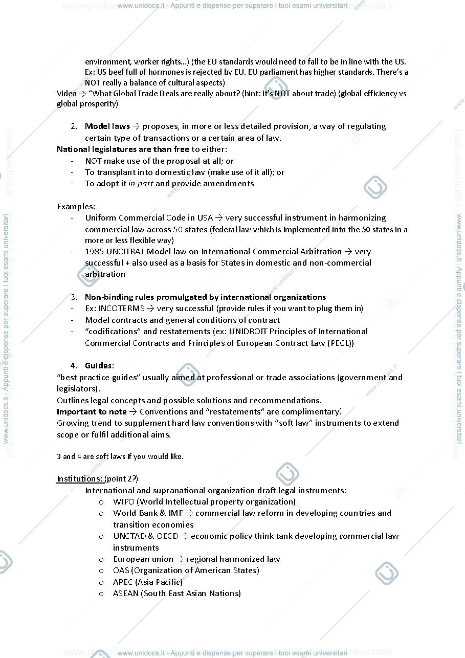 Anteprima pagina 3 — transnational business law secondo parziale