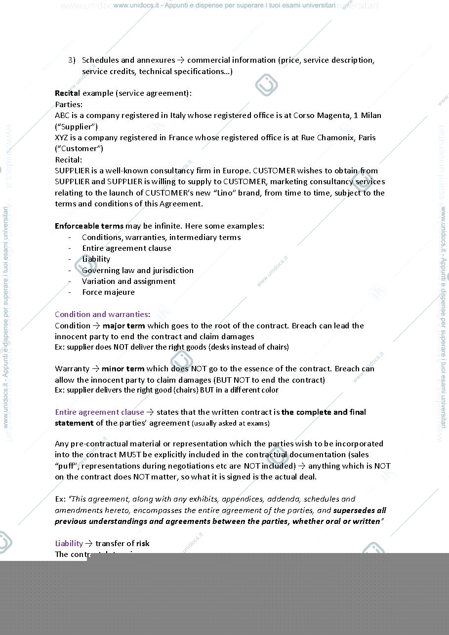 Anteprima pagina 4 — transnational business law primo parziale