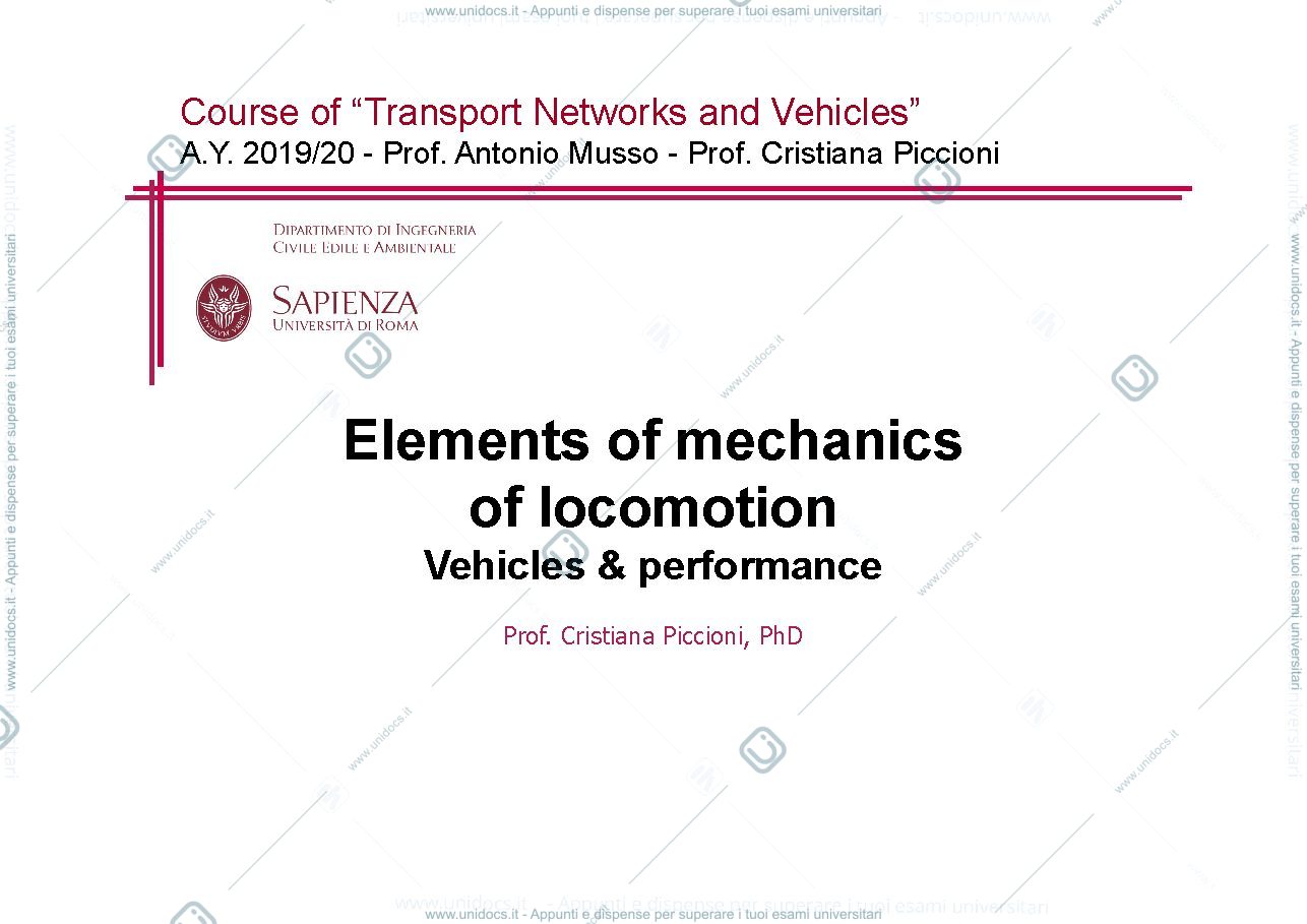 Anteprima pagina 1 — Vehicle Motion
