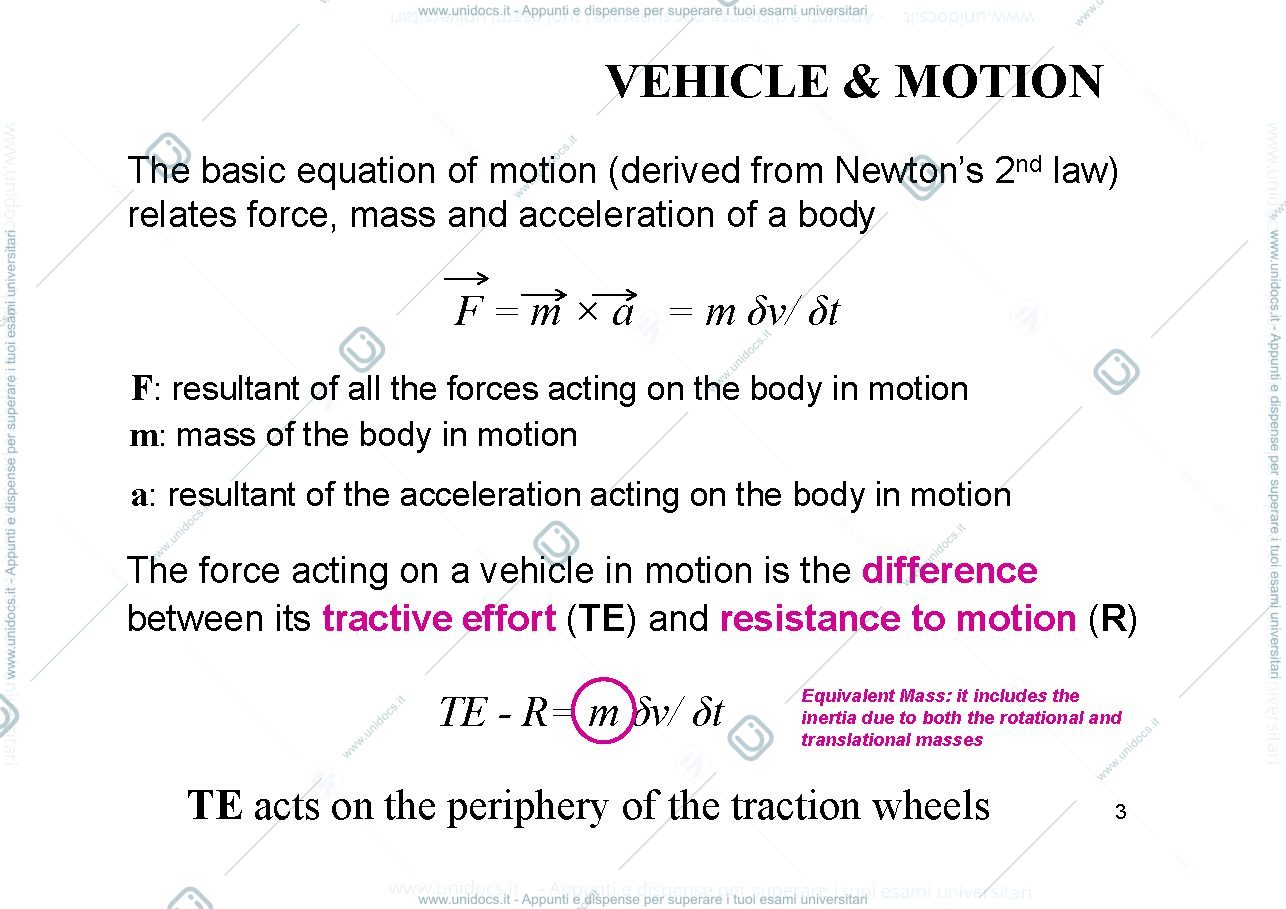 Anteprima pagina 3 — Vehicle Motion