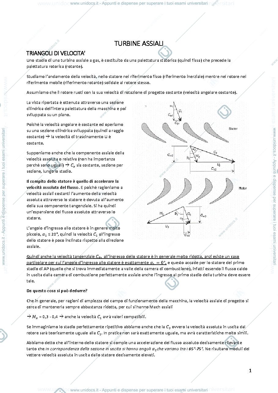 Anteprima pagina 1 — Turbine assiali