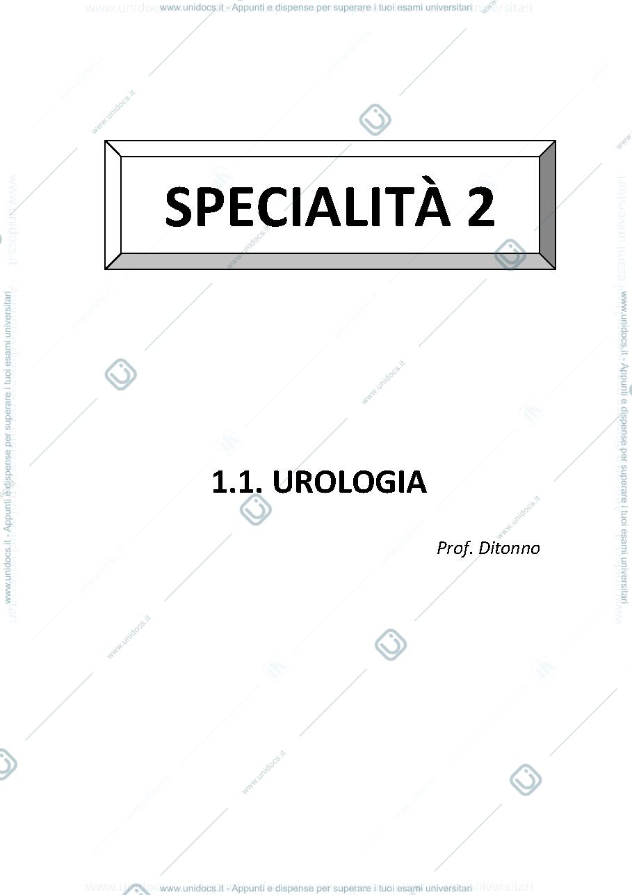 Anteprima pagina 1 — Urologia 