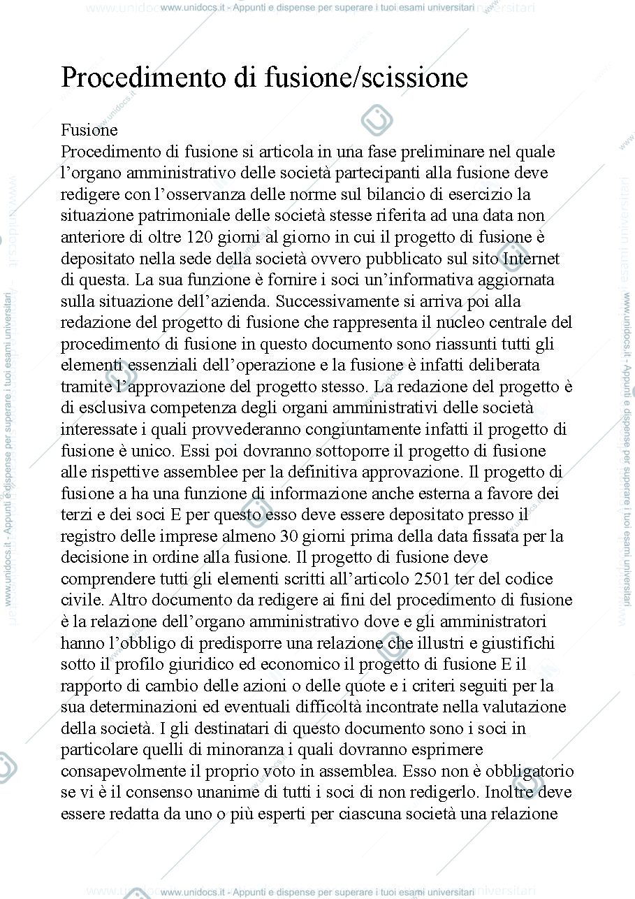 Anteprima pagina 1 — Risposte alle domande più frequenti del prof ricci allo scritto