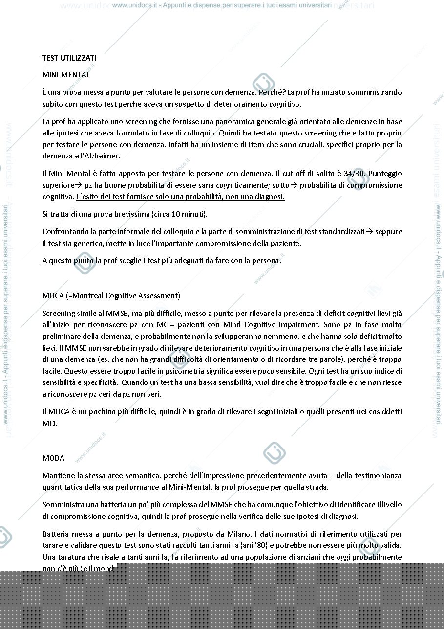 Anteprima pagina 1 — caso clinico signora luciana