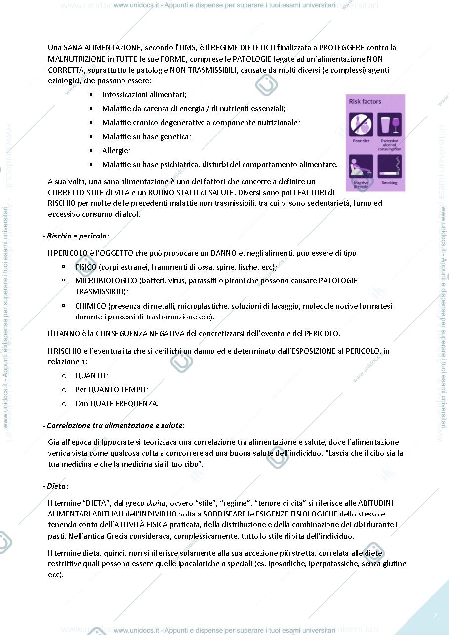Anteprima pagina 2 — Nutrizione umana