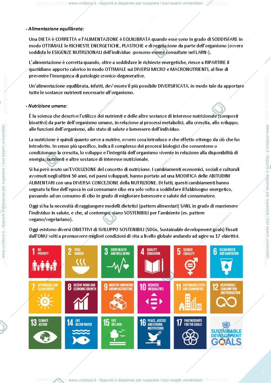 Anteprima pagina 3 — Nutrizione umana