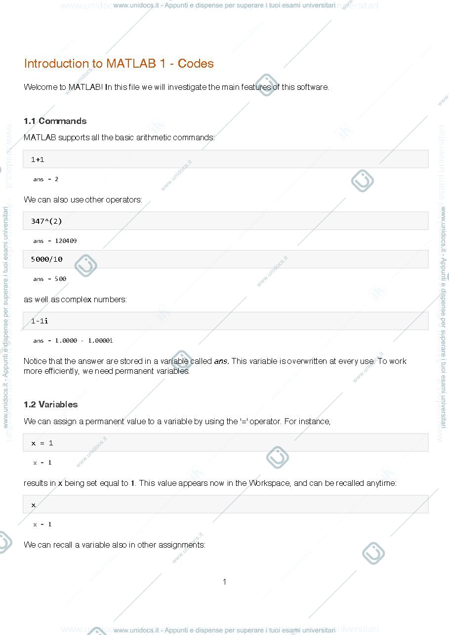 Anteprima pagina 1 — VBA