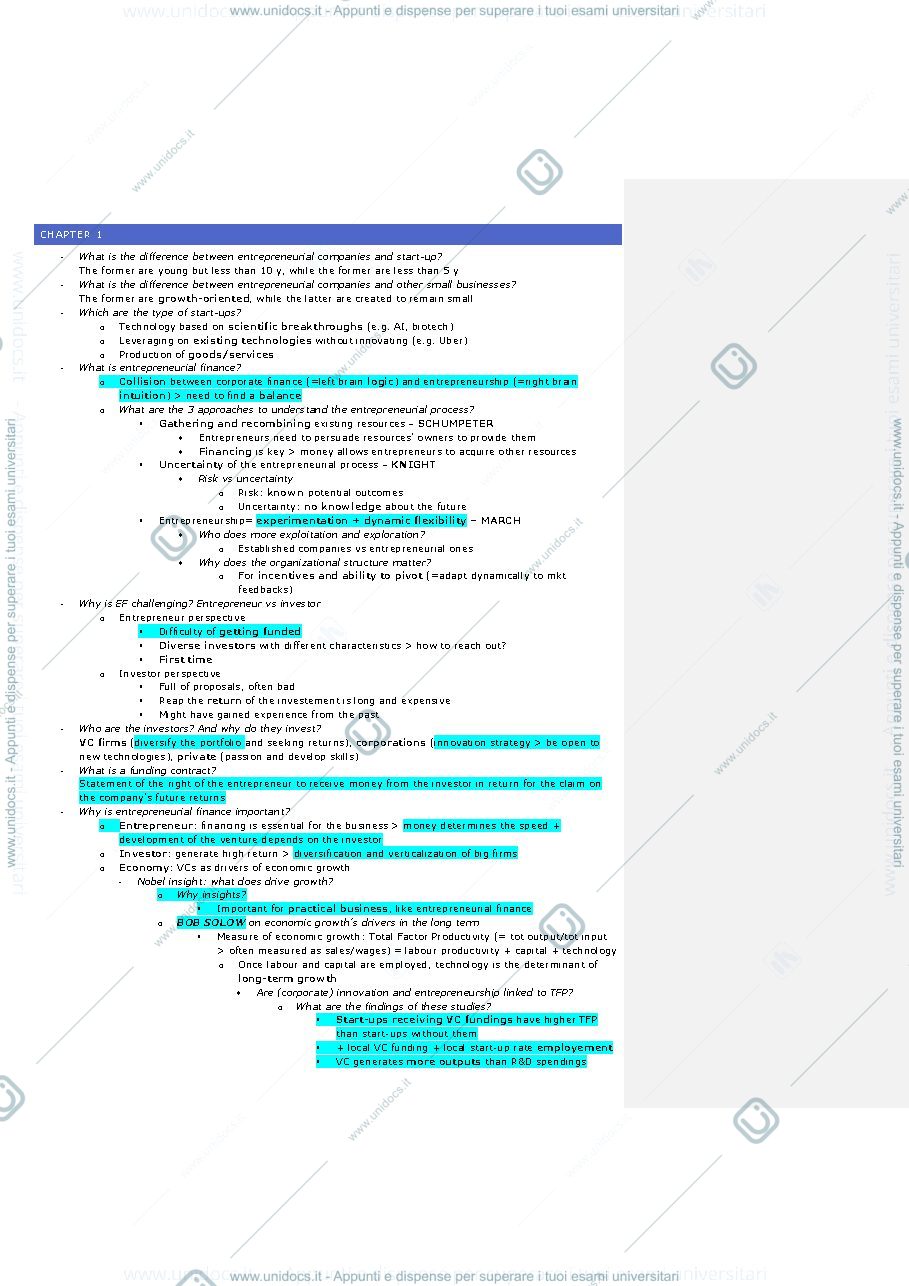 Anteprima pagina 1 — schema venture capital da rin