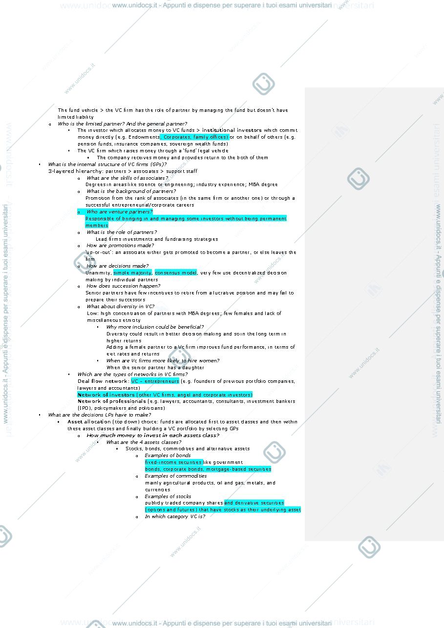 Anteprima pagina 4 — schema venture capital da rin