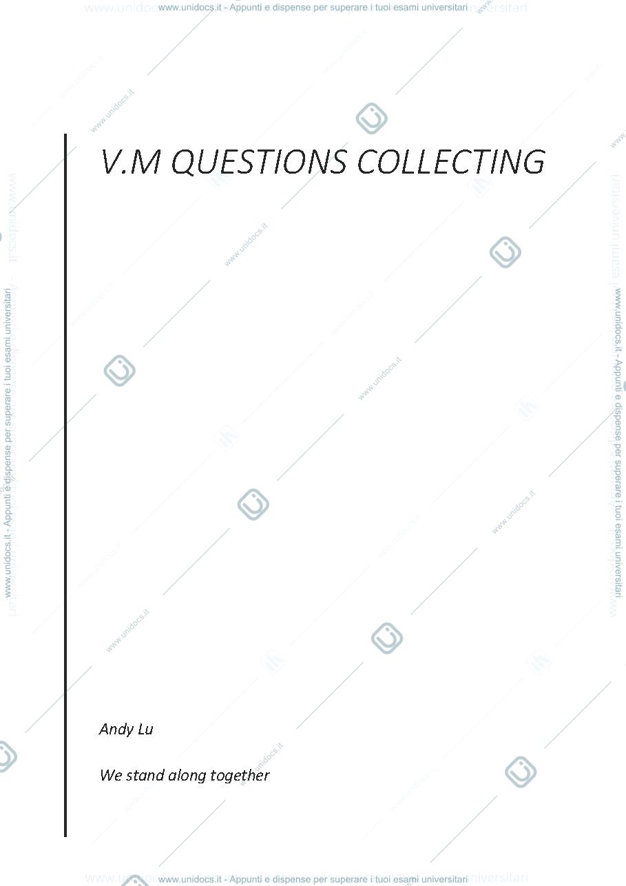 Anteprima pagina 1 — examination question collect