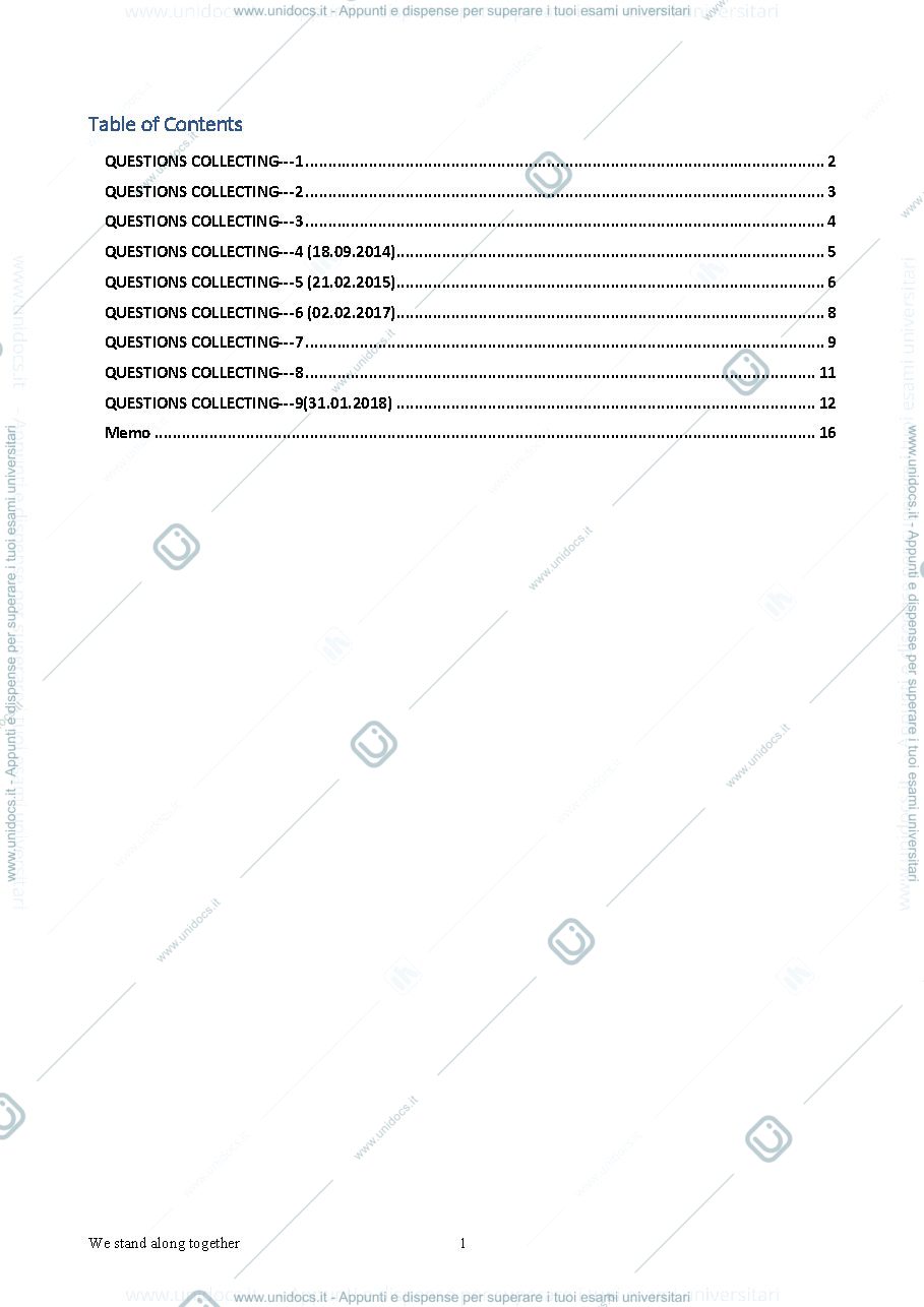 Anteprima pagina 2 — examination question collect