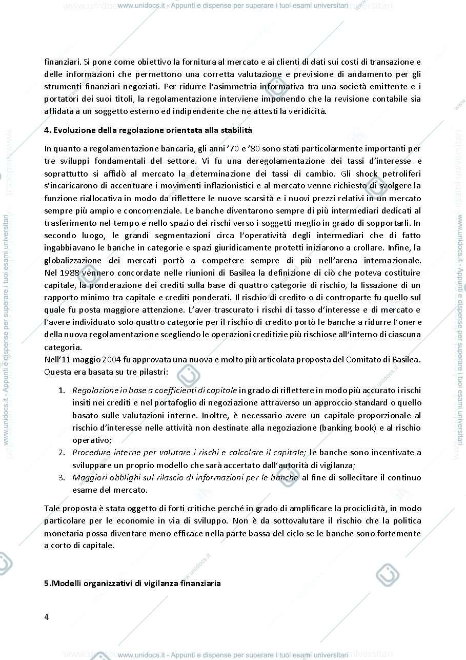 Anteprima pagina 4 — vigilanza e controlli interni dispensa