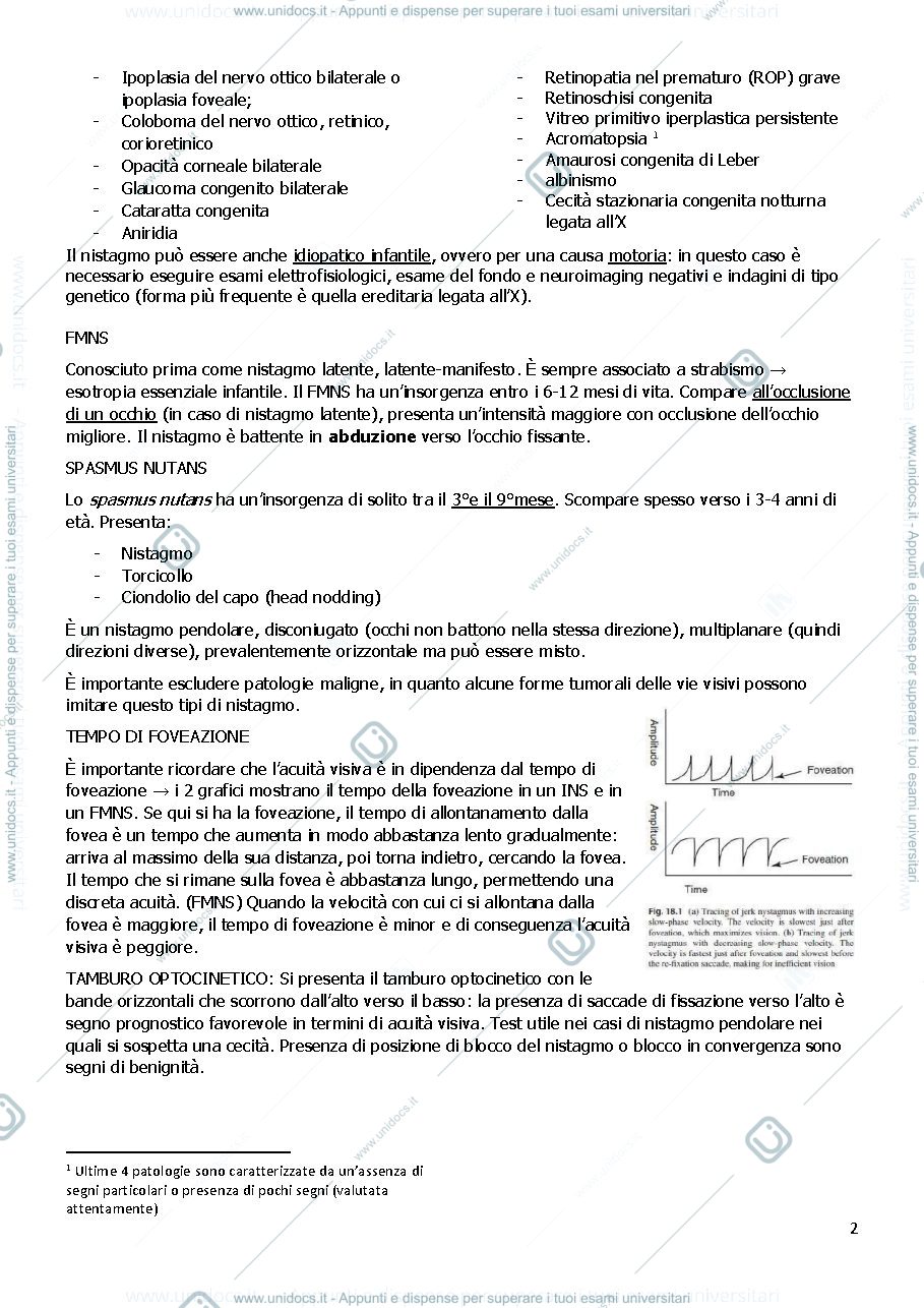 Anteprima pagina 2 — Nistagmo