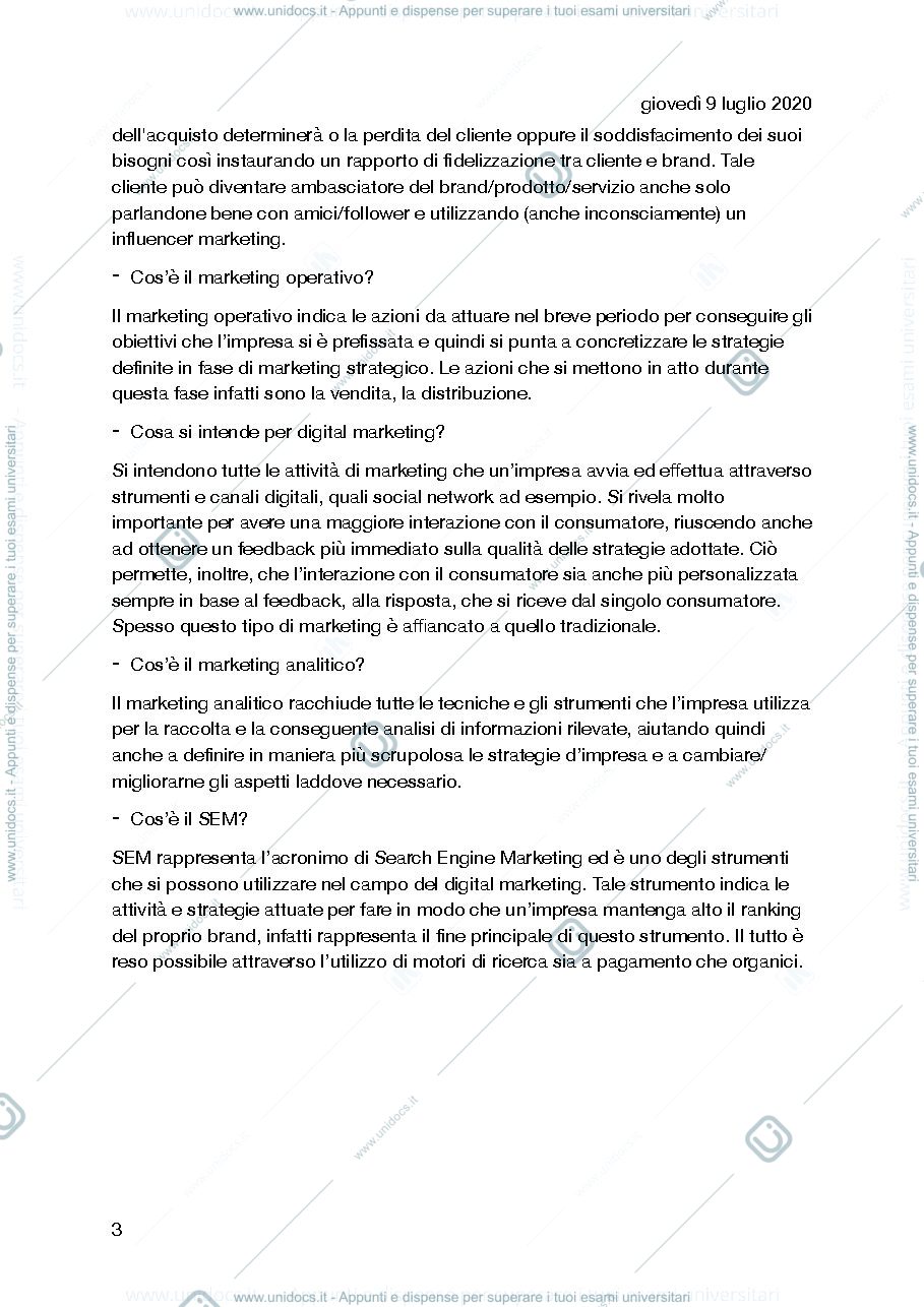 Anteprima pagina 3 — Domande e risposte digital marketing