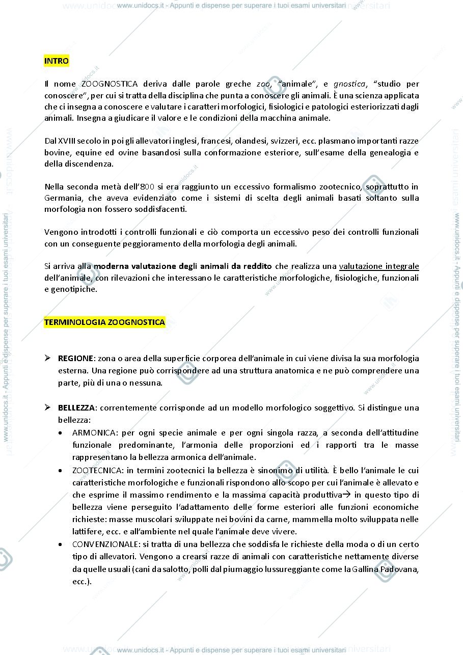 Anteprima pagina 1 — INTRO ALLA ZOOGNOSTICA
