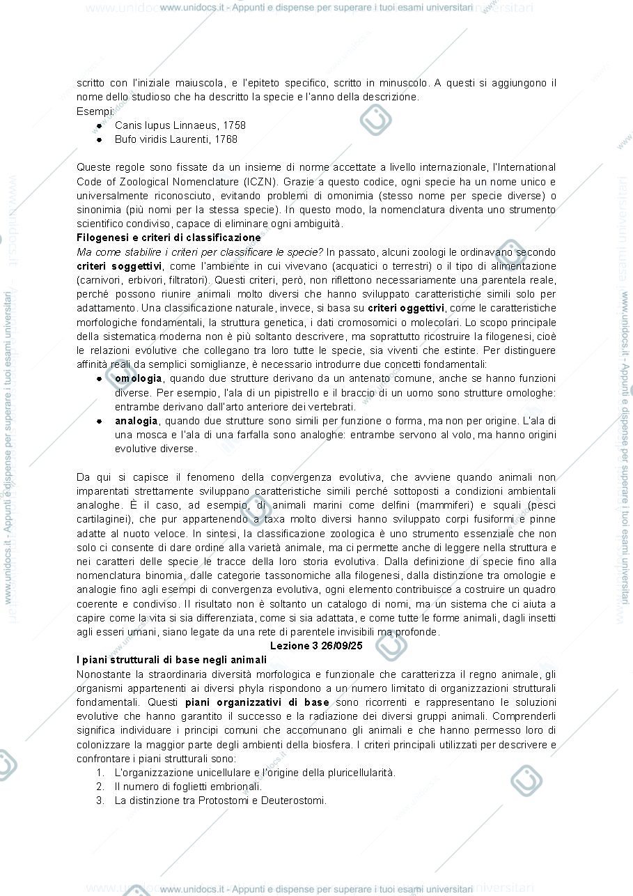Anteprima pagina 3 — Zoologia