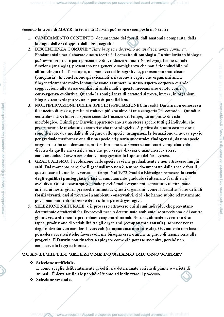 Anteprima pagina 4 — ZOOLOGIA GENERALE.