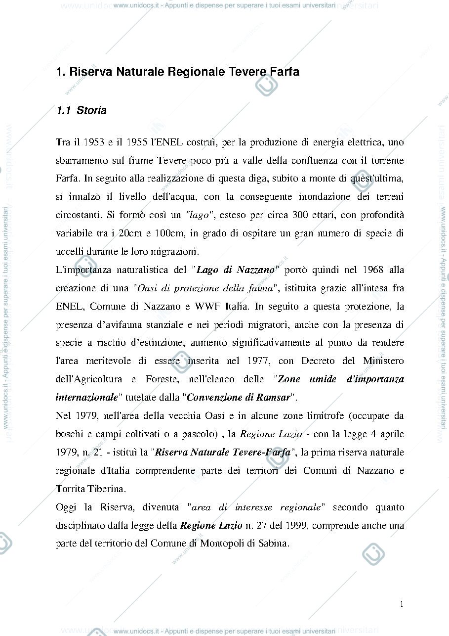 Anteprima pagina 5 — tesi zoologia censimento