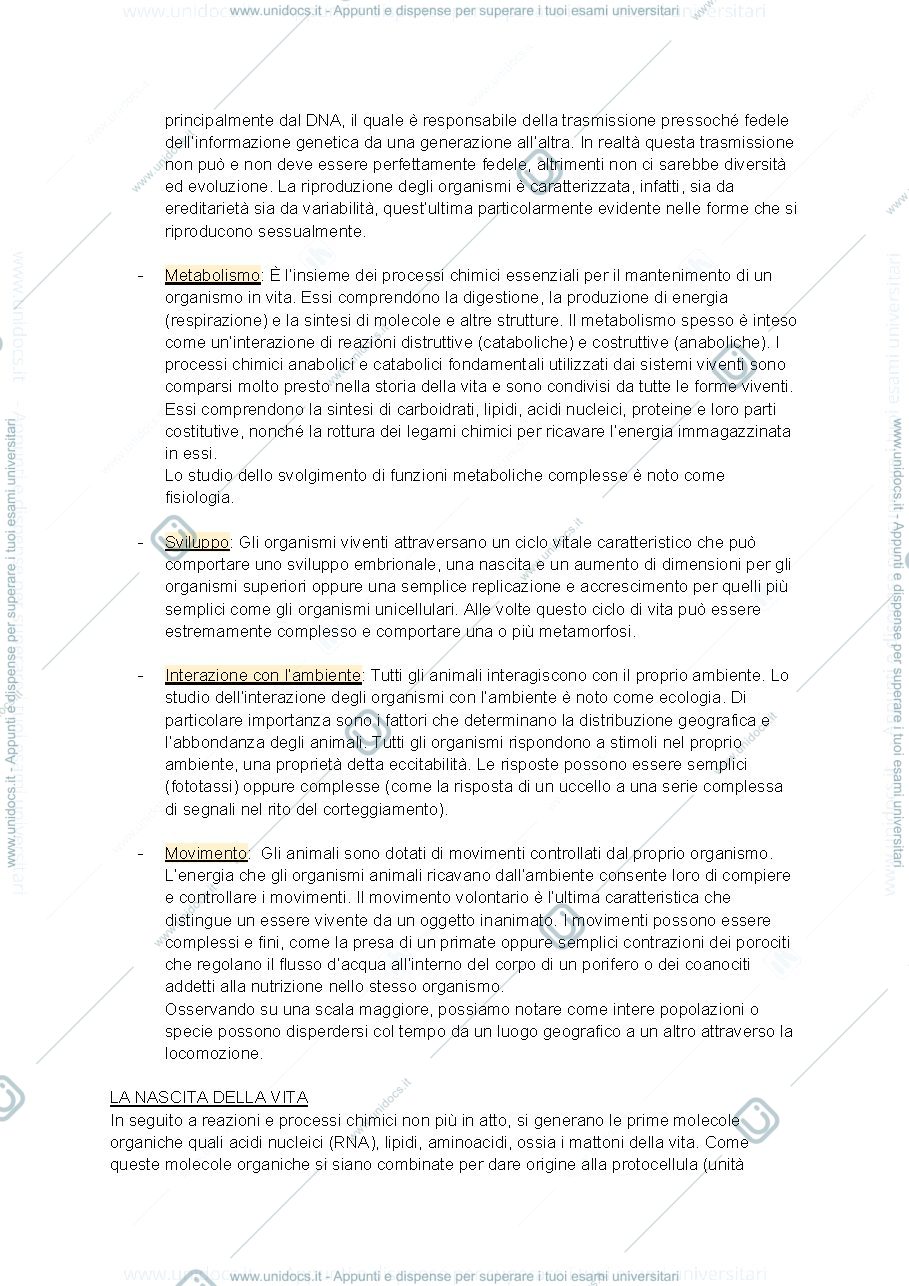 Anteprima pagina 2 — Zoologia