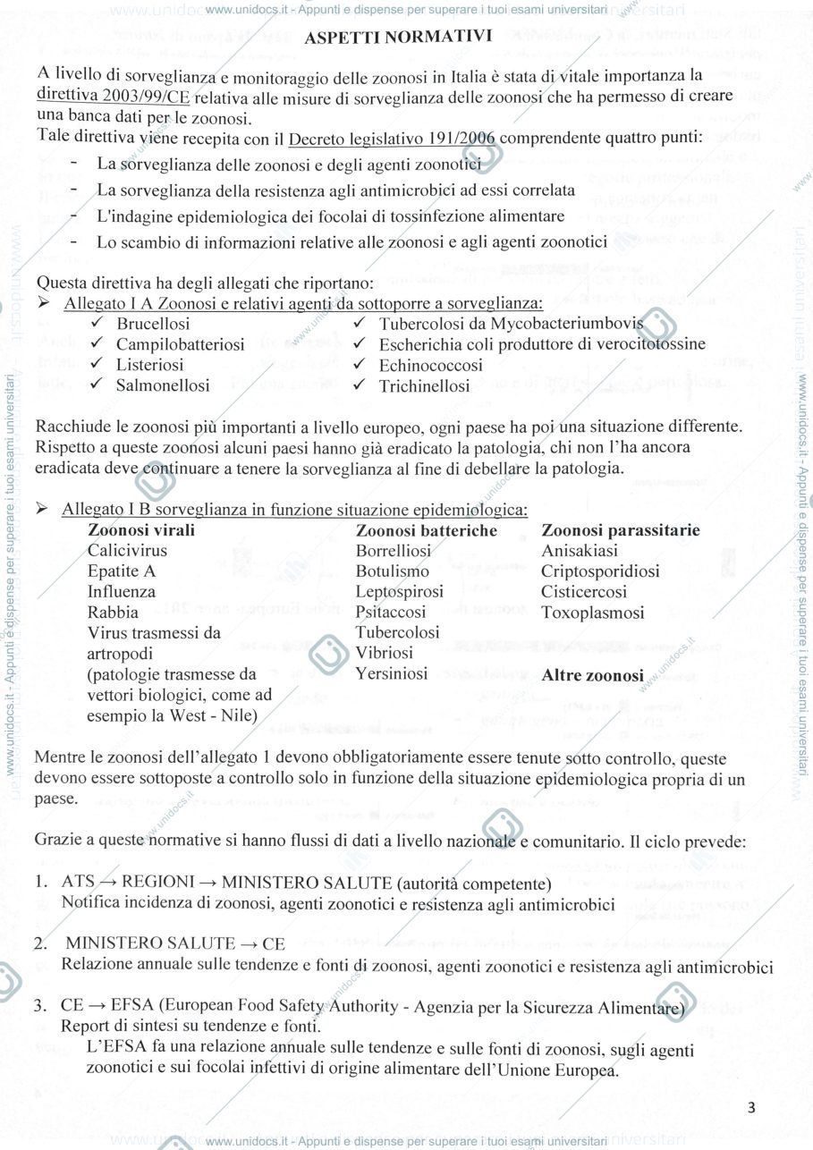 Anteprima pagina 3 — Zoonosi Parte 1