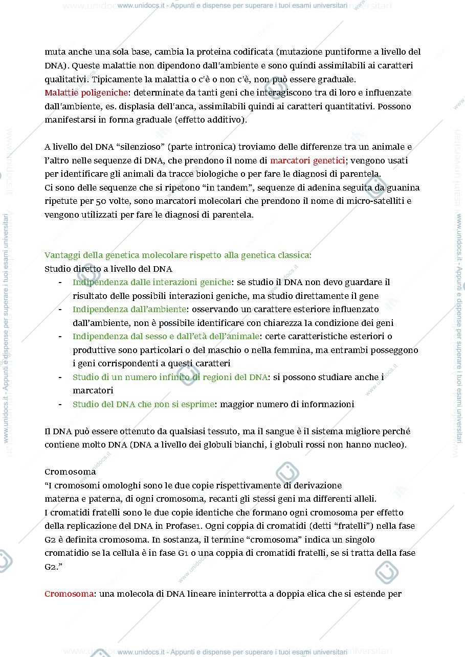 Anteprima pagina 3 — Genetica