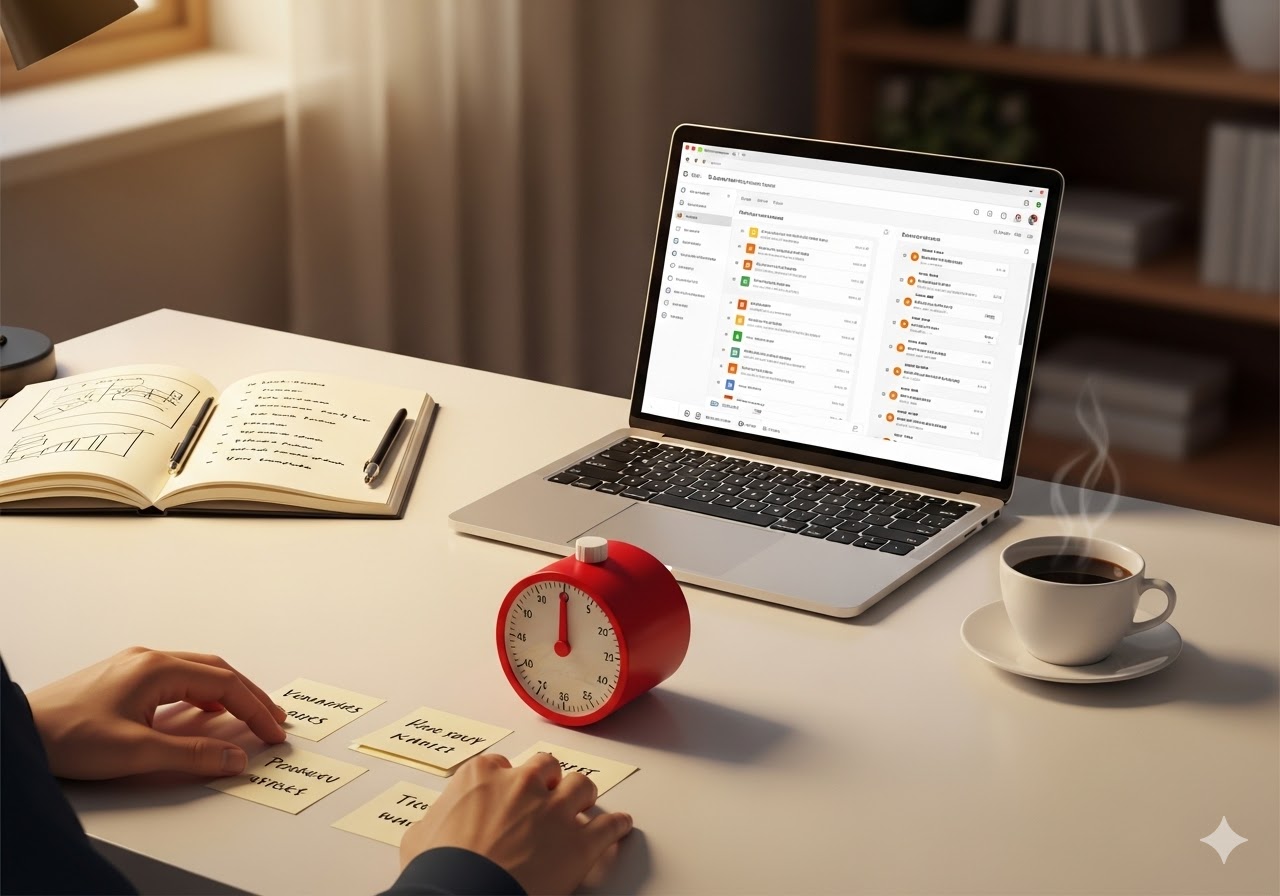 Gestione del tempo: tecniche per non sentirsi esausti