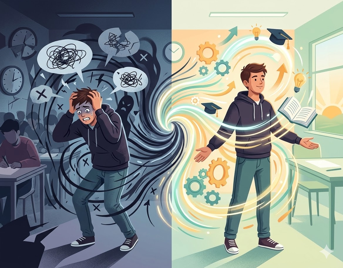 Strategie per affrontare l’ansia da esame: come trasformare la tensione in risorsa