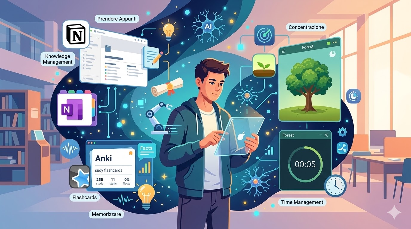 I migliori strumenti digitali e app per lo studio nel 2026