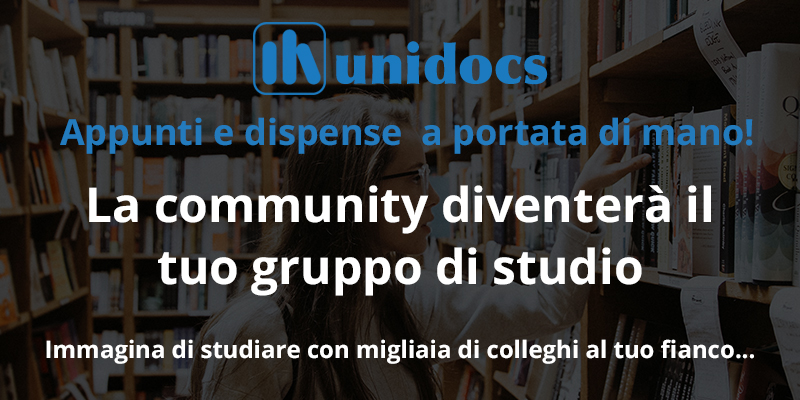 Appunti universitari condivisi per data science and engineering Politecnico di Torino